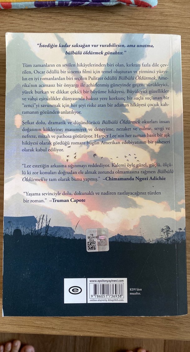 Bülbülü öldürmek kitabı - Görsel 2