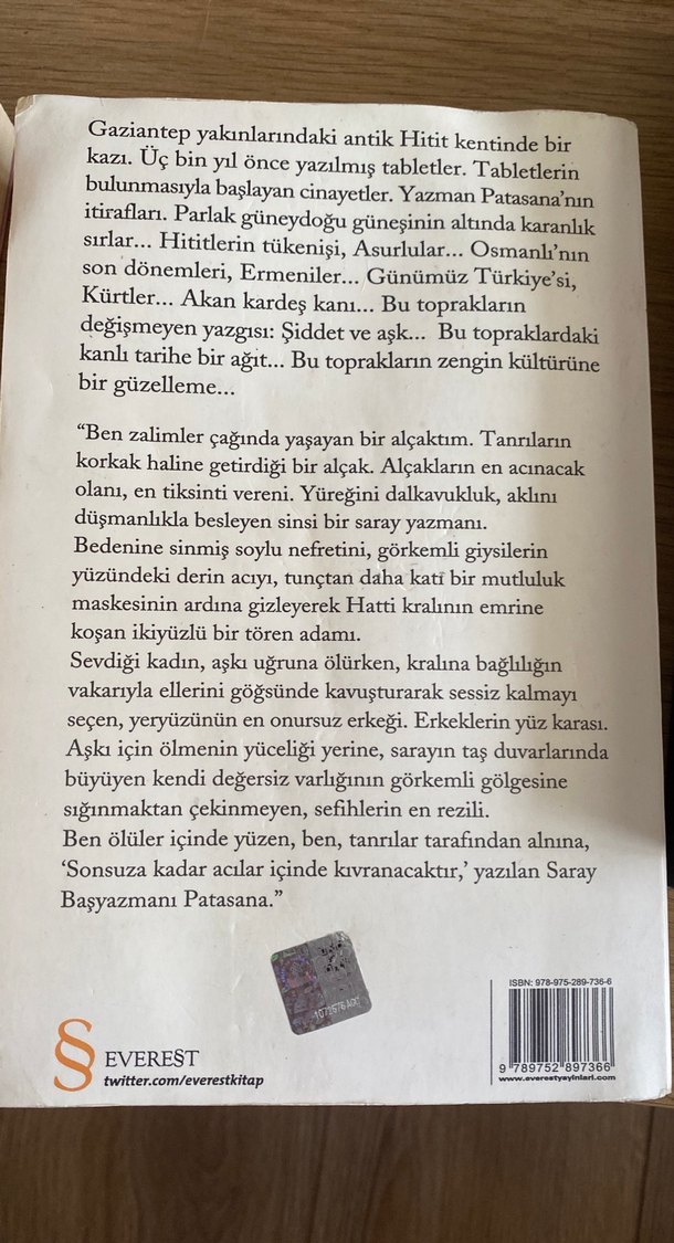 Ahmet Ümit - Patasana (35. Baskı) - Görsel 2