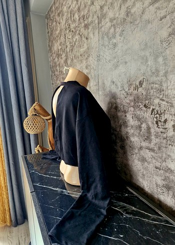 Siyah Kadın Sweatshirt - Görsel 2