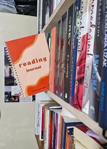 Reading Journal - Özel Tasarım Okuma Günlüğü 