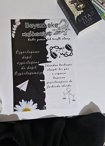 Beyaz Leke Poster