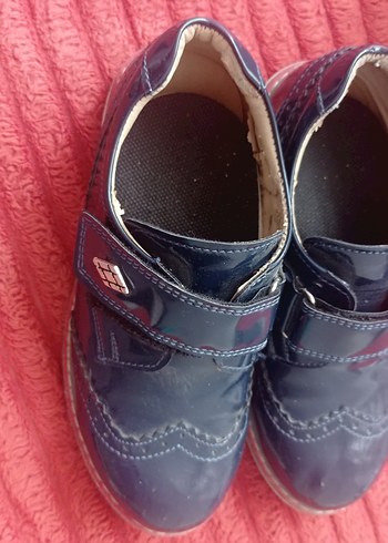 Parlak Mavi Tokalı Erkek Çocuk Özel Ayakkabı - Görsel 2