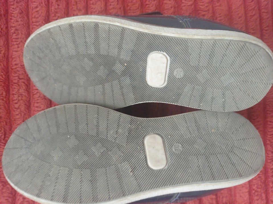 Parlak Mavi Tokalı Erkek Çocuk Özel Ayakkabı - Görsel 3