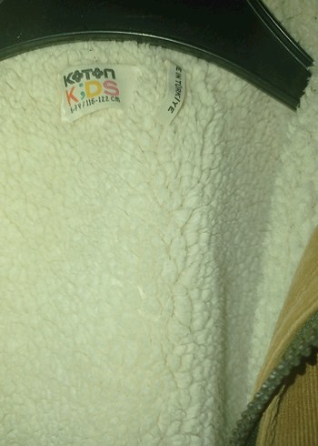 Erkek Çocuk Peluş Astarlı Kahverengi Ceket - Görsel 3