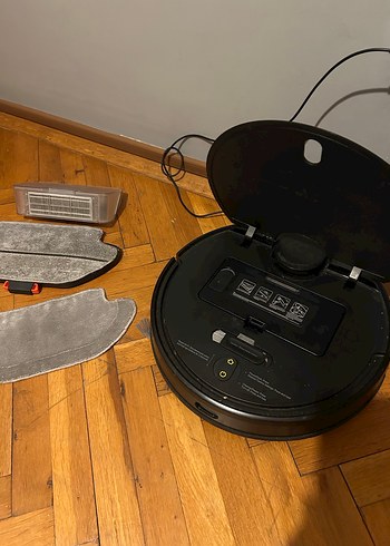 Siyah Xiaomi mi Akıllı Robot Süpürge - Görsel 4