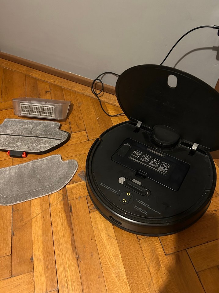 Siyah Xiaomi mi Akıllı Robot Süpürge - Görsel 4