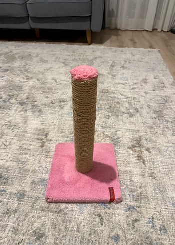 Pembe Kedi Tırmalama Direği - Görsel 2