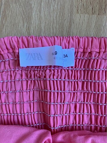 Zara 2 adet 9 yaş kız çocuk tshirt