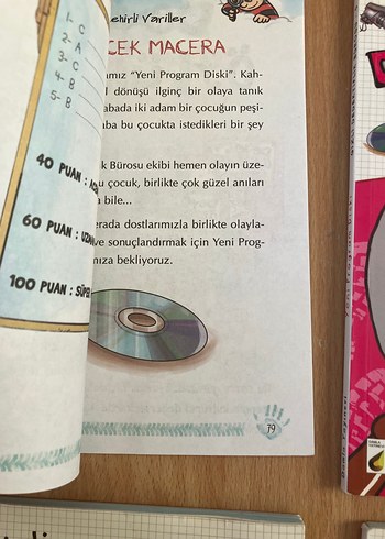 Beden Renk 12 adet Çocuk Kitap Seti