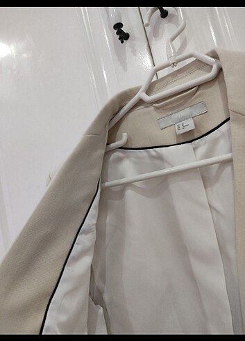 40 Beden ten rengi Renk H&M blazer suit ceket