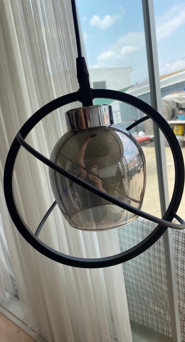 Gri Asma Lamba ve Kablo Seti siyahlı - Görsel 4