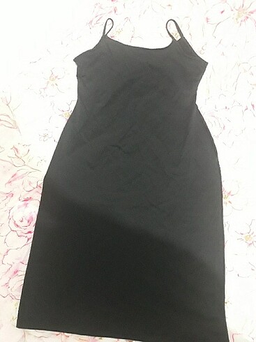 Diğer Siyah dümdüz elbise L-XL UYUMLU