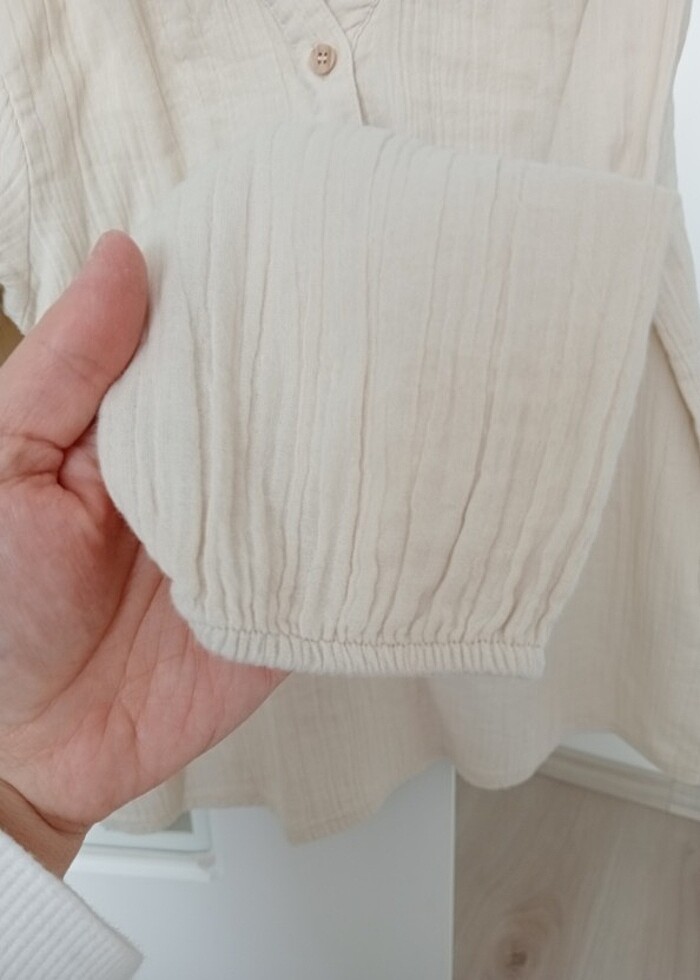 Kız çocuk gömlek  - Görsel 2