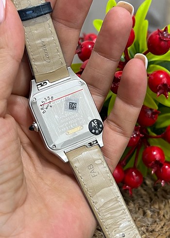 CARTIER SANTOS UNISEX ETA PİLLİ (QUARTZ) SAAT - Görsel 2