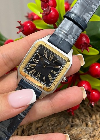 CARTIER SANTOS UNISEX ETA PİLLİ (QUARTZ) SAAT - Görsel 4