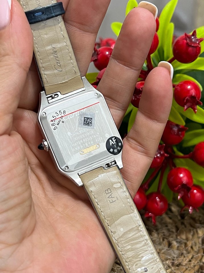 CARTIER SANTOS UNISEX ETA PİLLİ (QUARTZ) SAAT - Görsel 2