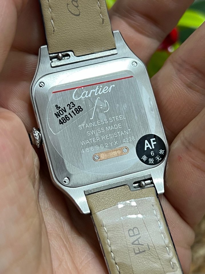 CARTIER SANTOS ETA PİLLİ (QUARTZ) KADIN SAAT - Görsel 2