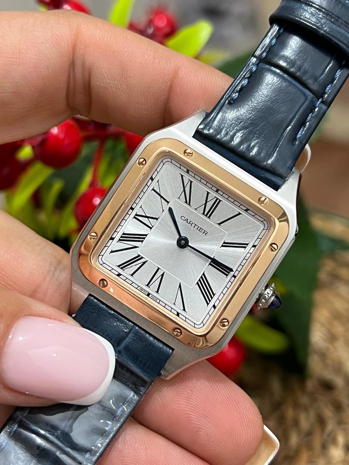 CARTIER SANTOS ETA PİLLİ (QUARTZ) KADIN SAAT - Görsel 5