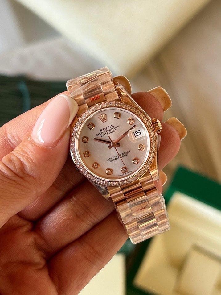 ROLEX DATEJUST KADIN 31 MM ETA PİLLİ (QUARTZ) SAAT - Görsel 5
