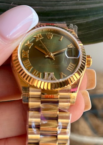 ROLEX DATEJUST 31 MM ETA PİLLİ (QUARTZ) KADIN SAAT - Görsel 2