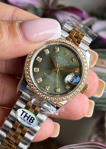ROLEX DATEJUST 31 MM ETA PİLLİ (QUARTZ) KADIN SAAT - Görsel 10