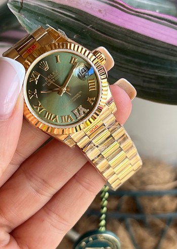 ROLEX DATEJUST 31 MM ETA PİLLİ (QUARTZ) KADIN SAAT - Görsel 5