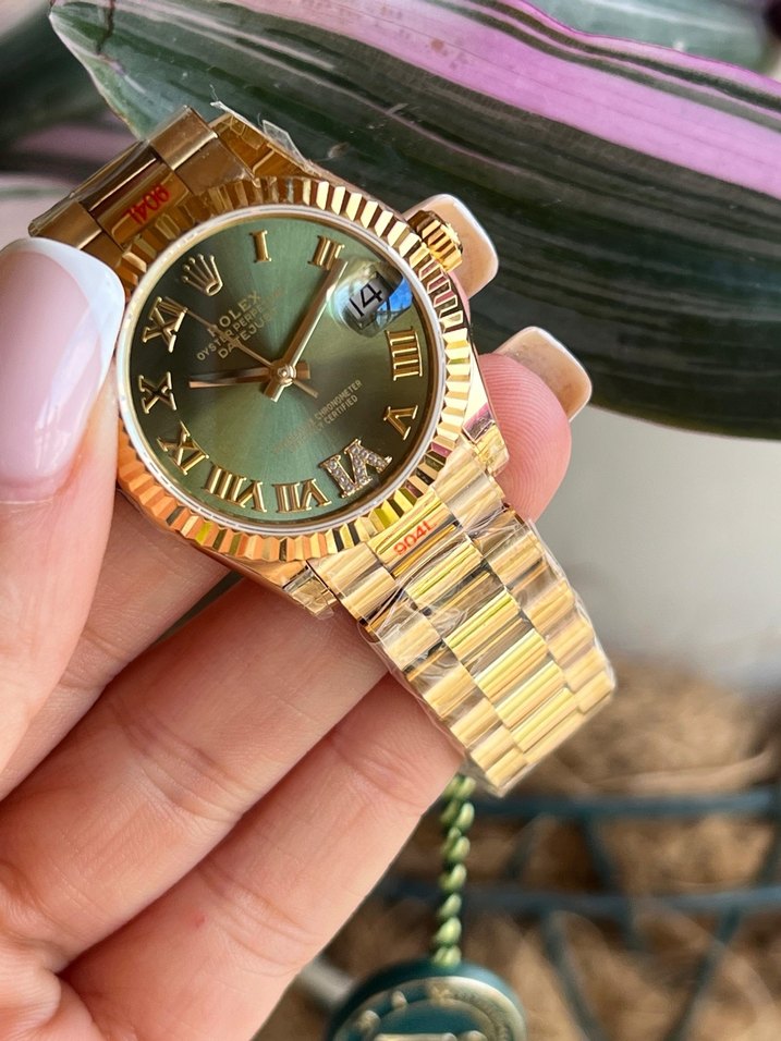ROLEX DATEJUST 31 MM ETA PİLLİ (QUARTZ) KADIN SAAT - Görsel 5