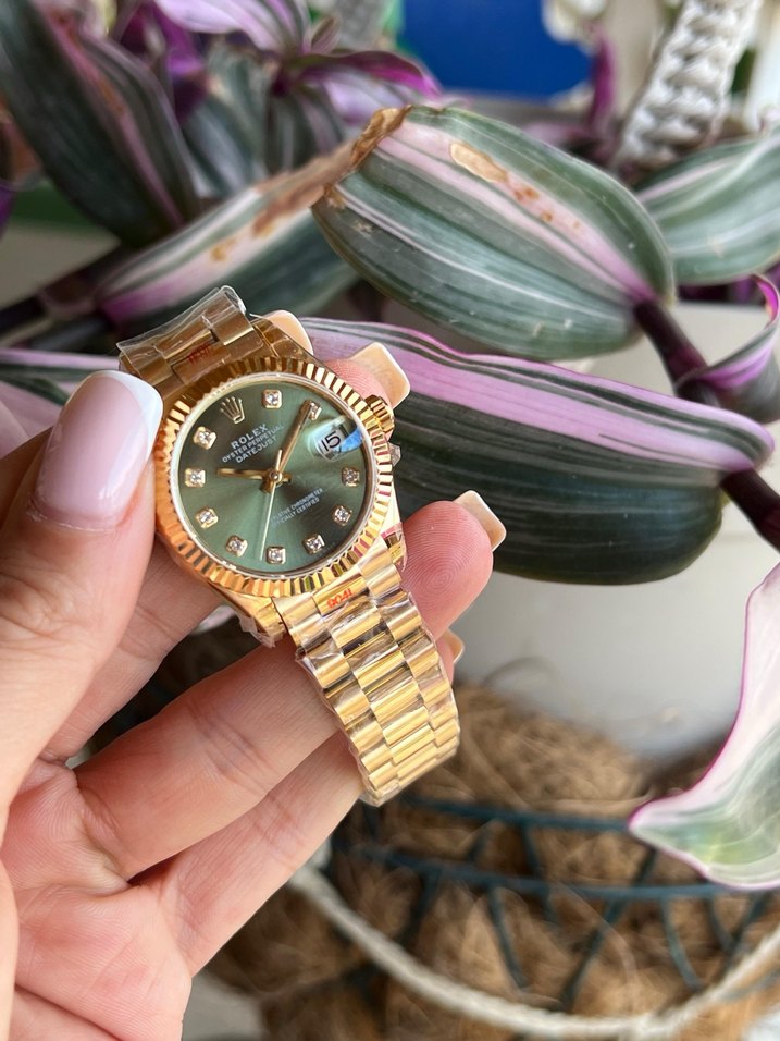 ROLEX DATEJUST 31 MM ETA PİLLİ (QUARTZ) KADIN SAAT - Görsel 4