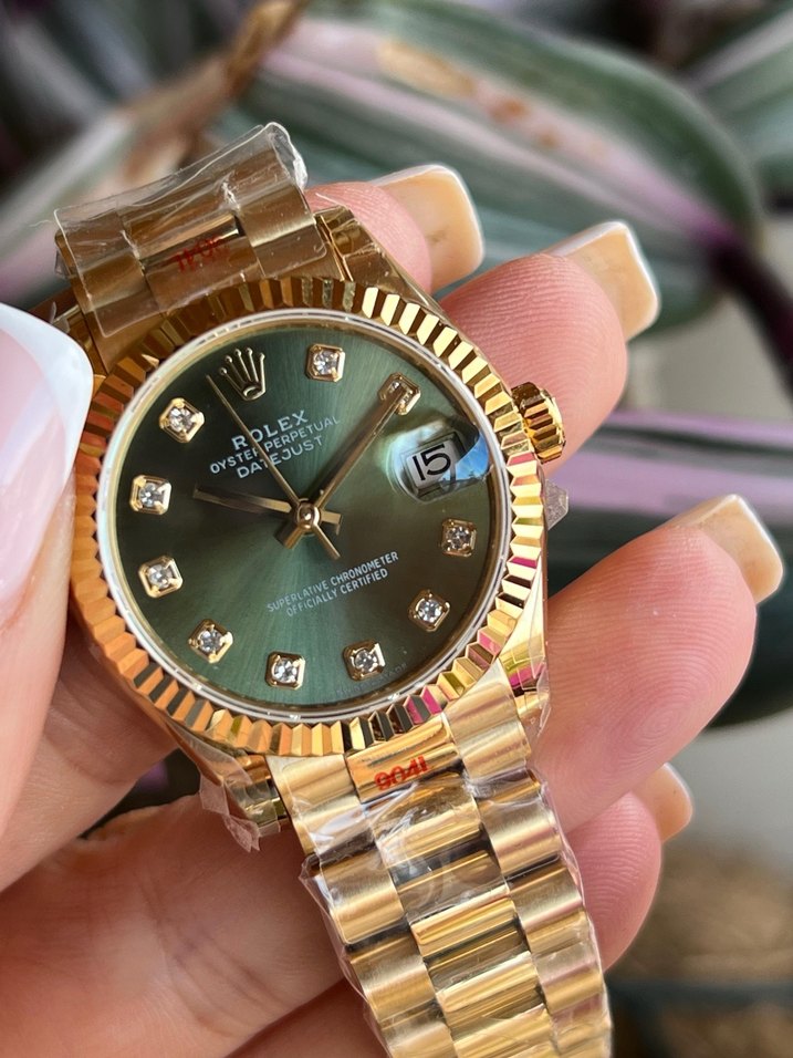 ROLEX DATEJUST 31 MM ETA PİLLİ (QUARTZ) KADIN SAAT - Görsel 5