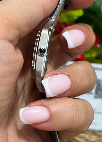 CARTIER SANTOS PİLLİ (QUARTZ) KLASİK SAAT - Görsel 3