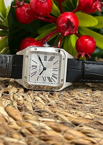 CARTIER SANTOS ETA PİLLİ (QUARTZ) UNISEX SAAT - Görsel 6
