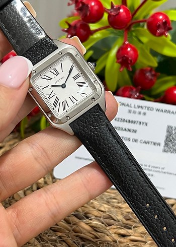 CARTIER SANTOS ETA PİLLİ (QUARTZ) UNISEX SAAT - Görsel 3