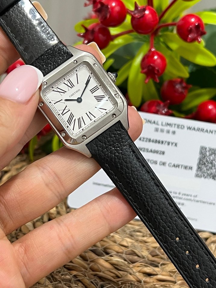 CARTIER SANTOS ETA PİLLİ (QUARTZ) UNISEX SAAT - Görsel 3