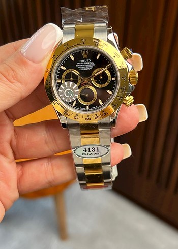 ROLEX DAYTONA ETA MEKANİZMA ÇİFT RENK KASA - Görsel 4