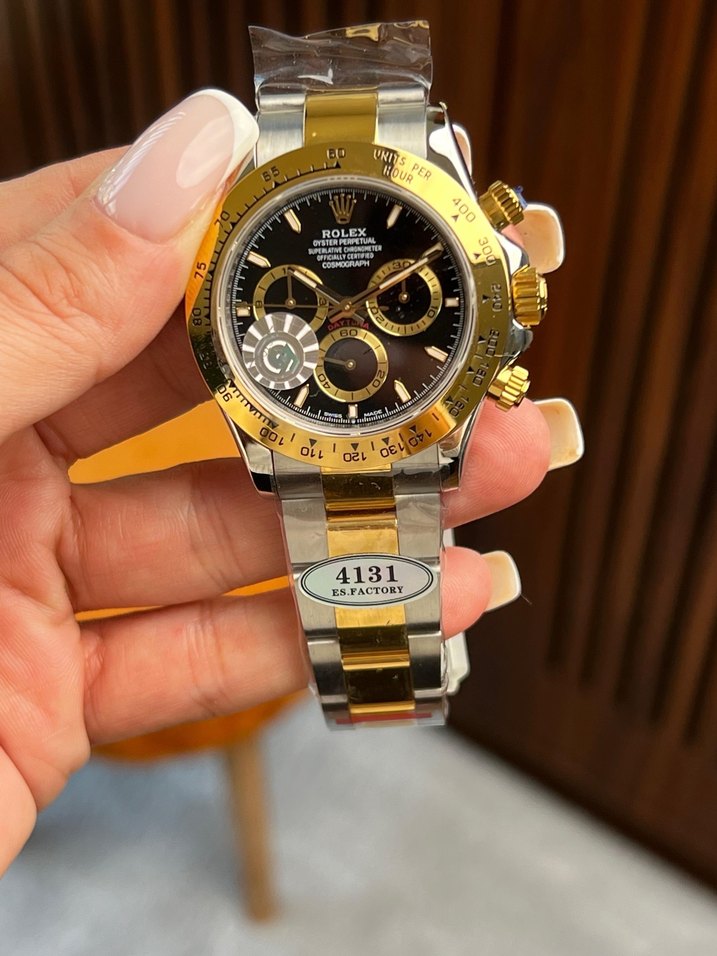 ROLEX DAYTONA ETA MEKANİZMA ÇİFT RENK KASA - Görsel 4