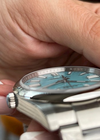 ROLEX OYSTER PERPETUAL TURKUAZ KADRAN ETA - Görsel 2