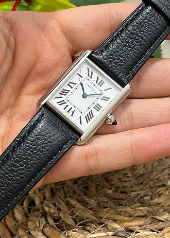 CARTIER TANK ETA PİLLİ (QUARTZ) KLASİK SAAT - Görsel 3