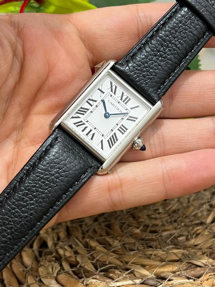 CARTIER TANK ETA PİLLİ (QUARTZ) KLASİK SAAT - Görsel 3