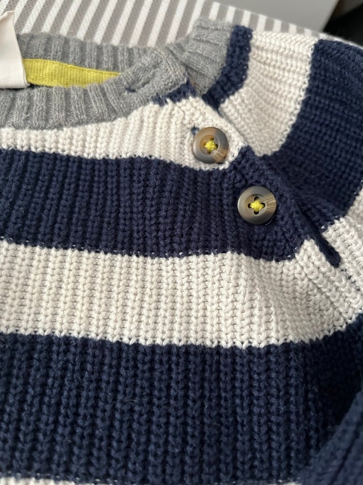 Erkek Çocuk Çizgili Triko Kazak h&m - Görsel 2