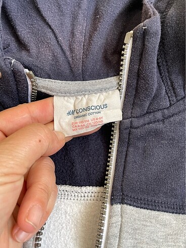 H&M Fermuarlı sweat erkek çocuk 4/6