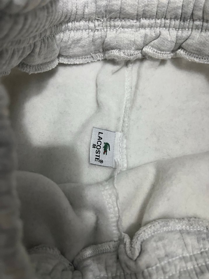 Lacoste Gri Rahat Kesim Erkek Eşofman Altı - Görsel 3