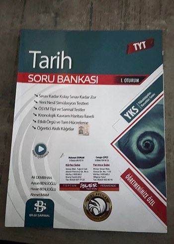 bilgi sarmal tyt tarih 2025 basım