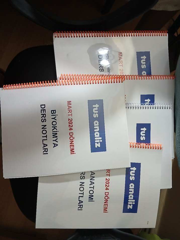 TUS Mart 2024 Dönemi Ders Notları Seti, tus analiz - Görsel 2