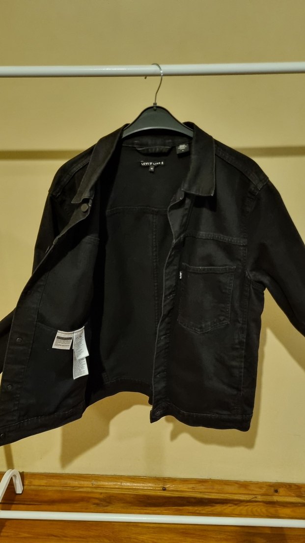 Levis Erkek Siyah Kot Ceket - Görsel 3