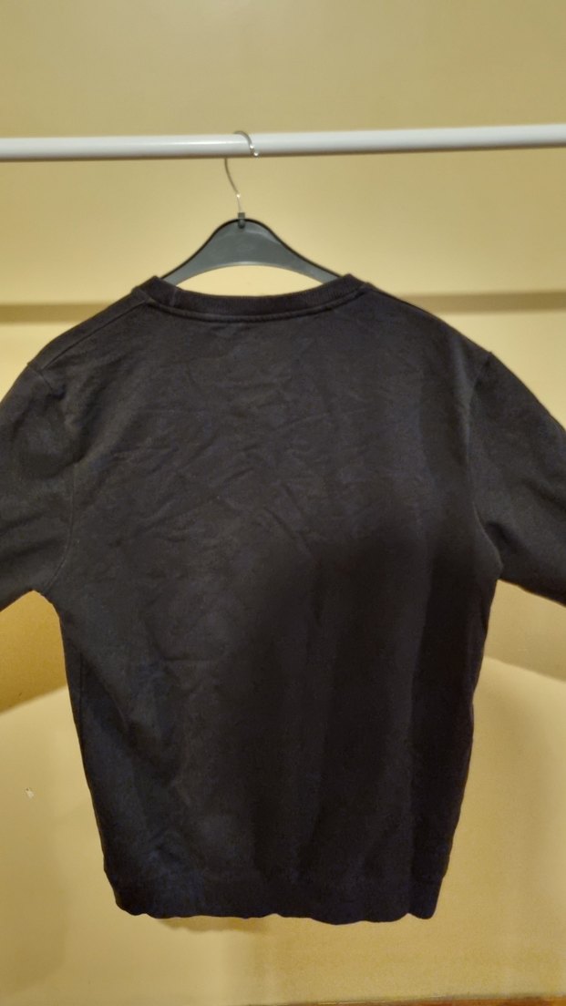 Calvin Klein Erkek Siyah Pamuklu Sweatshirt - Görsel 2