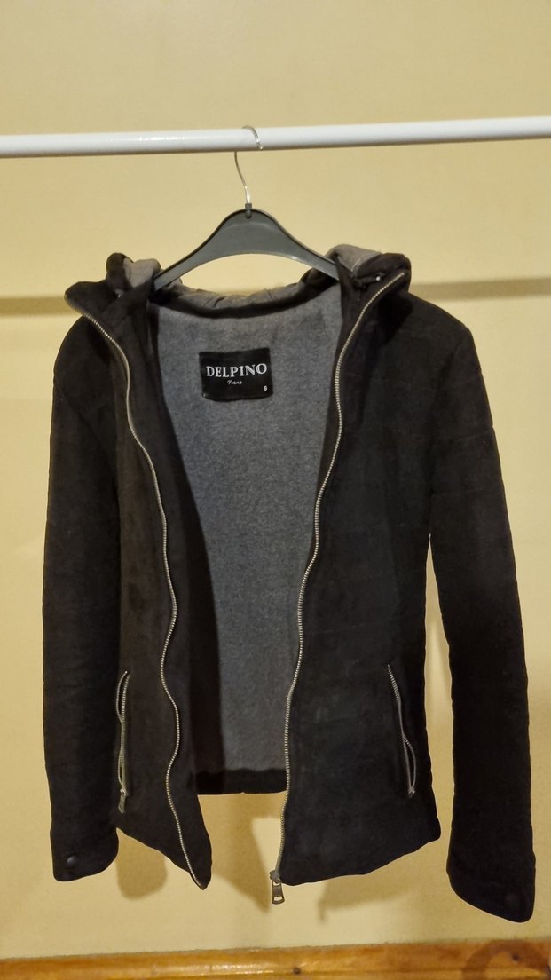 Erkek Siyah Kumaş Ceket - Görsel 3