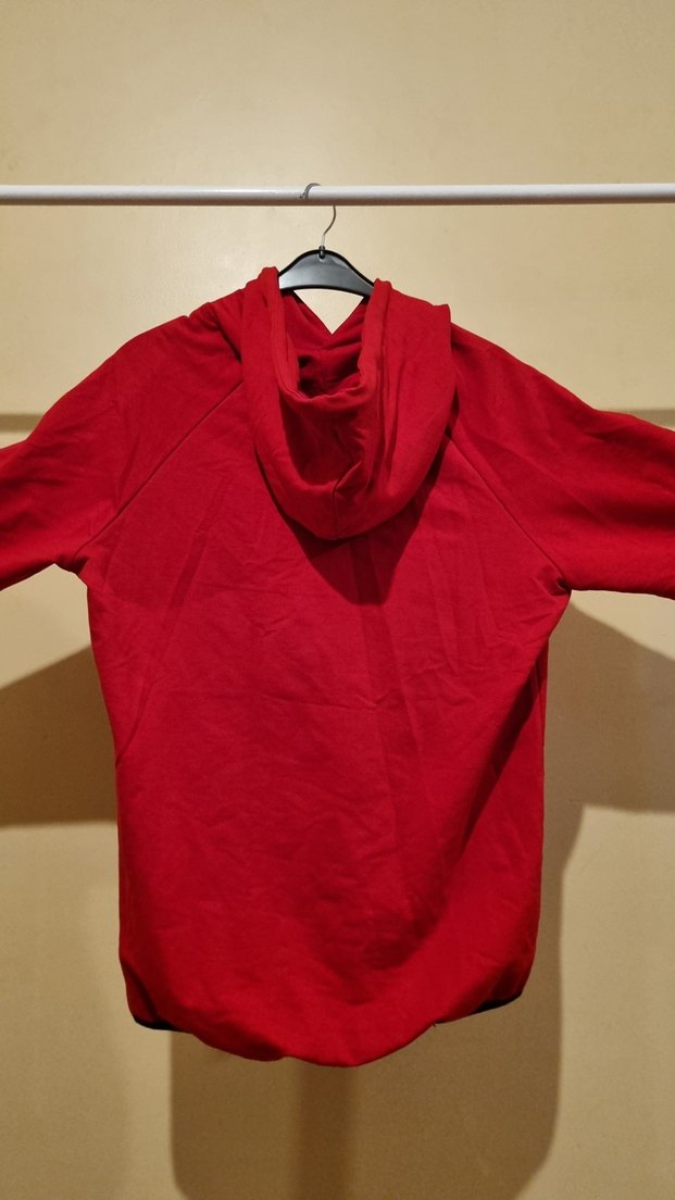 Under Armour Kırmızı Erkek Kapüşonlu Sweatshirt - Görsel 3