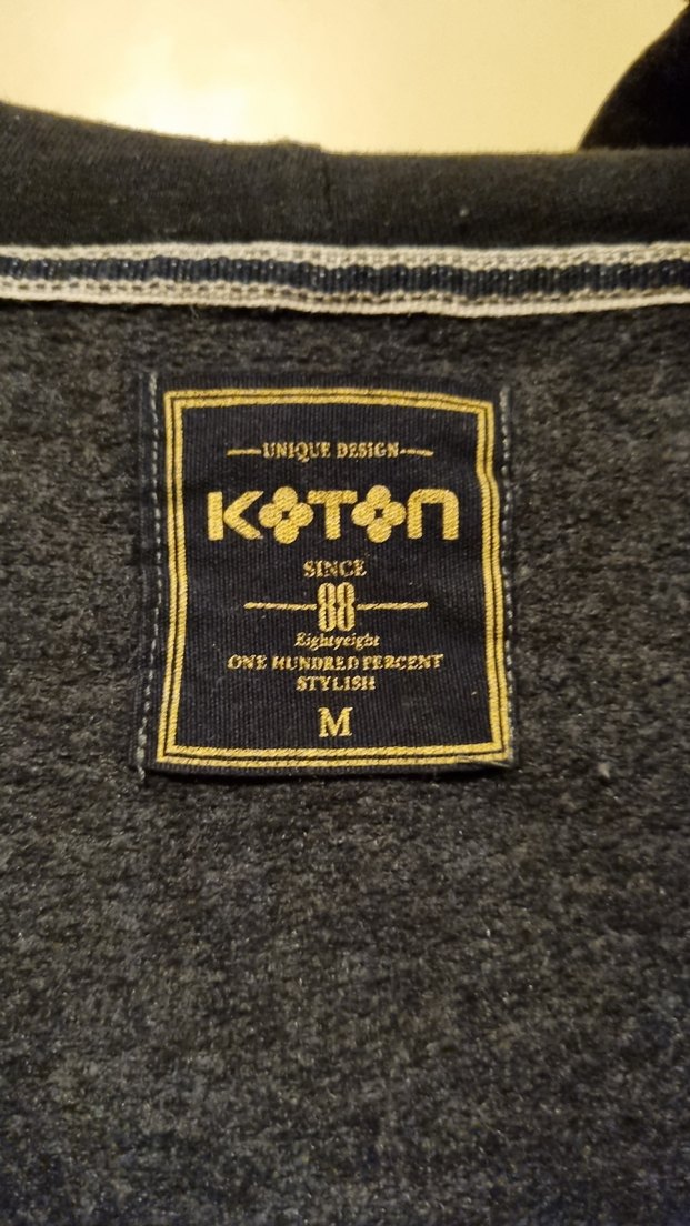 Gri Kamuflaj Desenli Fermuarlı Erkek Sweatshirt - Görsel 4