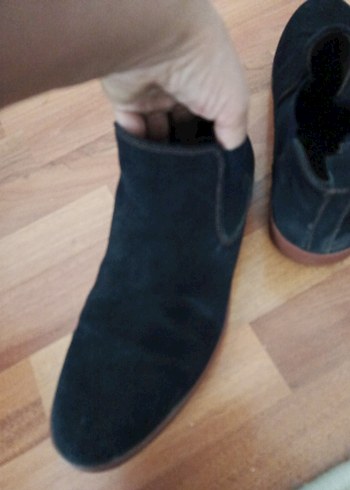 Siyah Minimalist Erkek Bot - Görsel 3