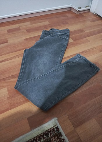 Gri Denim Erkek Pantolon - Görsel 2